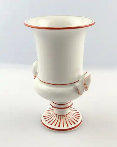 #e3952 Meissen Porzellan Blumenvase Vase Henkelvase 1. Wahl Höhe ca. 13 cm