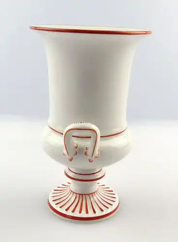 #e3952 Meissen Porzellan Blumenvase Vase Henkelvase 1. Wahl Höhe ca. 13 cm