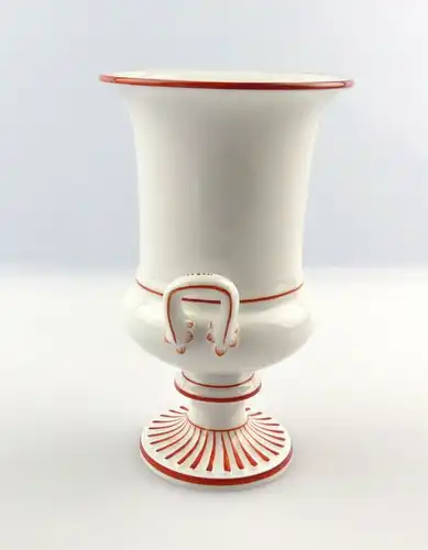 #e3952 Meissen Porzellan Blumenvase Vase Henkelvase 1. Wahl Höhe ca. 13 cm