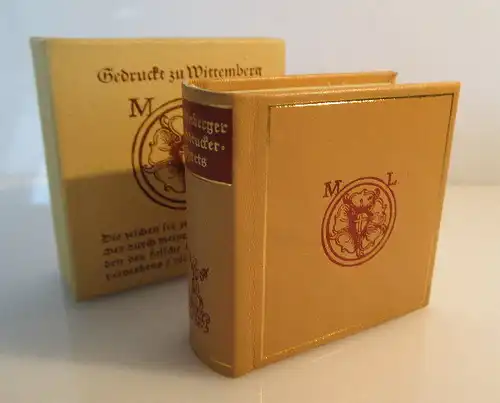 Minibuch: Wittenberger Buchdruckersignets Offizin Andersen Nexö bu0162