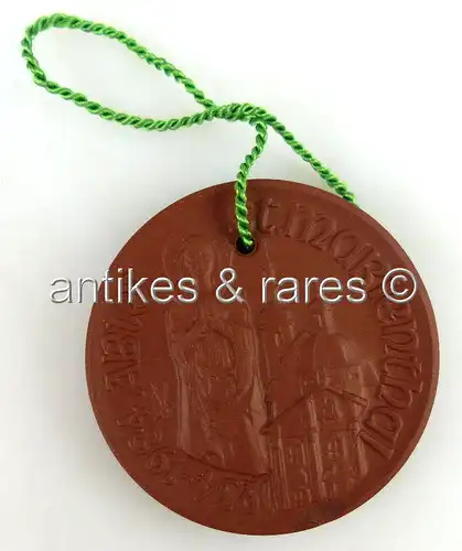 Meissen Medaille: Abtei St. Marienthal 1234-1984, Leben ist mehr Glauben hilft l
