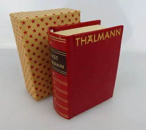 Minibuch: Vorbild der Jugend Thälmann bu0249