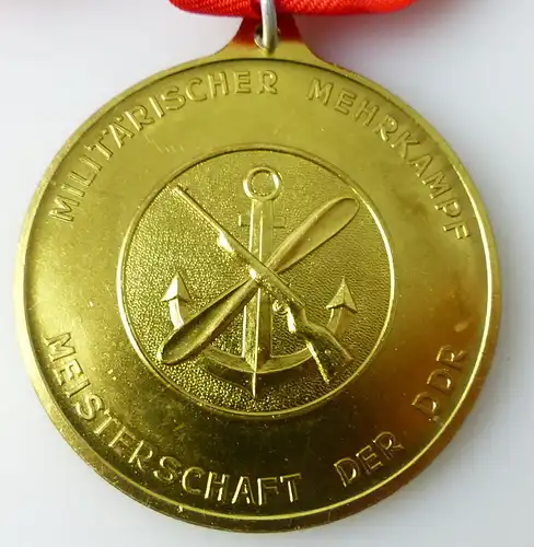 Medaille Ernst Schneller Wettkampf Militärischer Mehrkampf Meisterschaft r346
