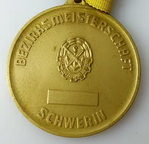 Medaille :Bezirksmeisterschaft Schwerin erhöht die Verteidigungsbereitschaft/370