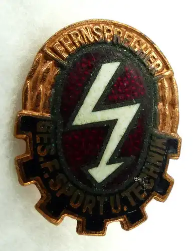 GST656c-2 Fernsprech Leistungsabzeichen vgl. Band VII Nr. 656c Bronze 1958-1964