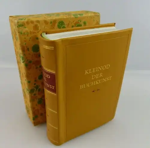 Minibuch: Kleinod der Buchkunst VEB Fachbuchverlag Leipzig 154