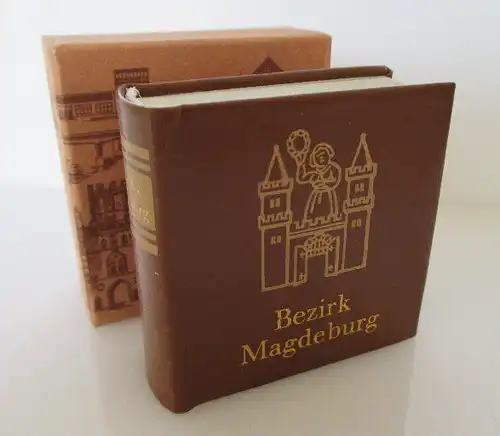 Minibuch Bezirk Magdeburg Verlag Zeit im Bild Dresden bu0155