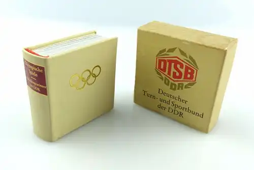#e5468 Minibuch: DTSB Deutscher Turn- und Sportbund der DDR