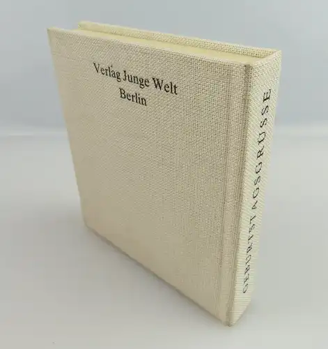 Minibuch: Geburtstagsgrüße Verlag Junge Welt Berlin DDR e288