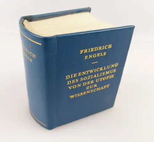 Minibuch : Friedrich Engels Von der Utopie zur Wissenschaft Dietz Verlag e272