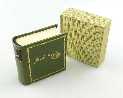 e10702 Minibuch Biographische Notizen über Joseph Haydn nach der Ausgabe 1810