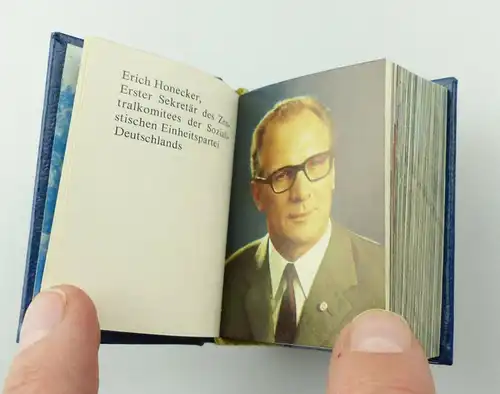 e10679 Minibuch Deutsche Demokratische Republik Verlag Zeit im Bild DDR