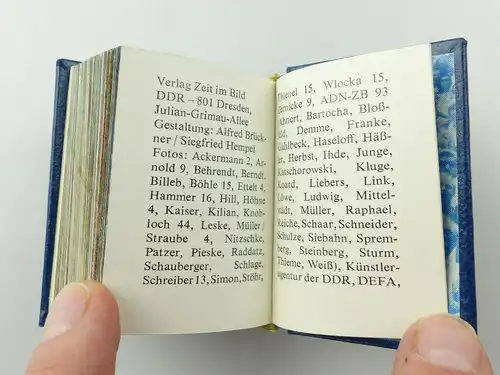 e10679 Minibuch Deutsche Demokratische Republik Verlag Zeit im Bild DDR