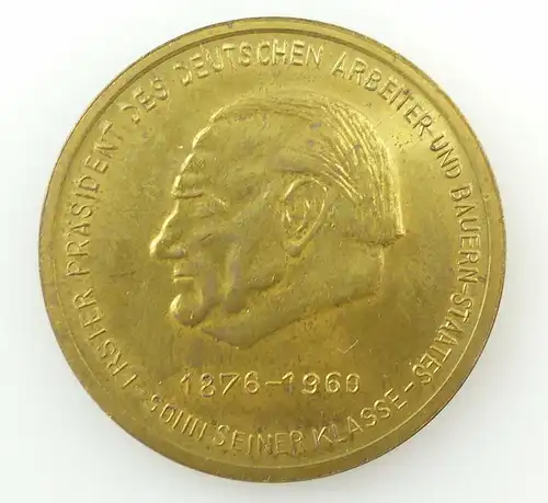 e10655 DDR Medaille Wilhelm Pieck 1876-1960 Sohn seiner Klasse
