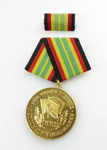 #e2843 DDR Medaille für treue Dienste in der NVA vgl.Band I Nr.149h # Punze 11 #