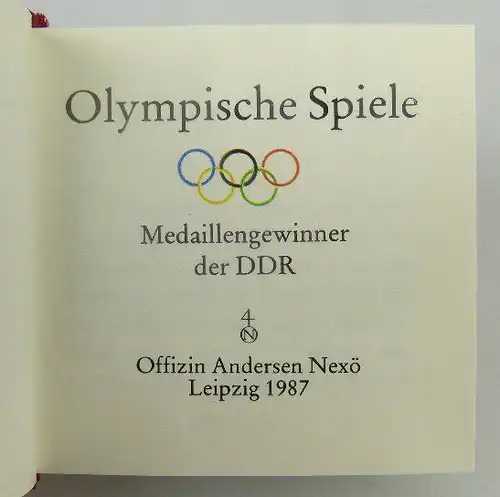 Minibuch Sport in der DDR in Spanisch Grafischer Grossbetrieb Leipzig Buch1450