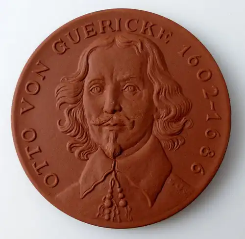 Meissen Medaille: Otto von Guericke 1602-1986 Technische Universität, Orden3139