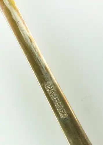 #e7859 2 alte Vorlegegabeln von WMF / 90er Silberauflage