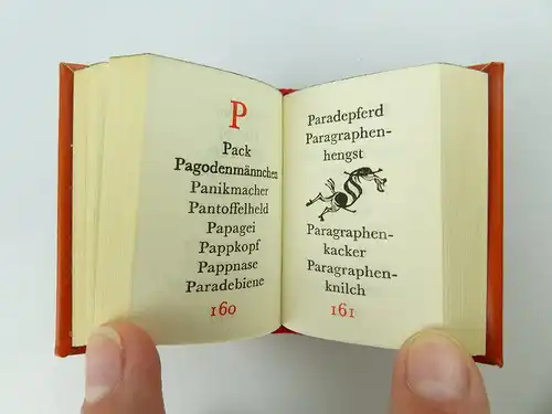 Minibuch: verflucht und zugenäht Schimpfwörter Eulenspiegel Verlag e275