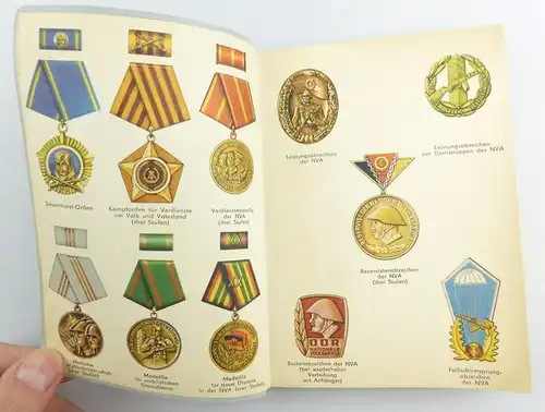 #e5913 Original Taschenkalender der Nationalen Volksarmee NVA Militärverlag 1971