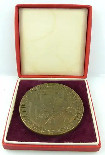 Polnische Bronze Medaille: Ochrance Vzdusneho Orostoru CSSR Voj.Karpatsky e1356