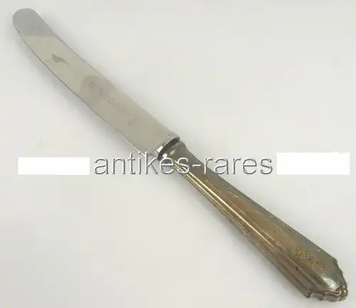Altes Messer in 800 (Ag) Silber Modell Friederike, Bremer Silberwarenfabrik BSF