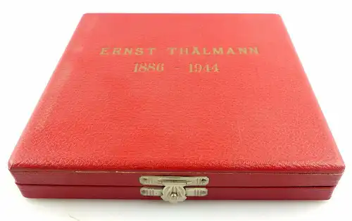 Große alte Bronze Medaille: Ernst Thälmann 1886-1944 e1325