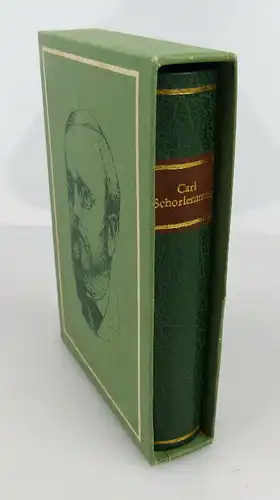 Minibuch Carl Schorlemmer VEB Deutscher Verlag Günter Fuchs bu0851