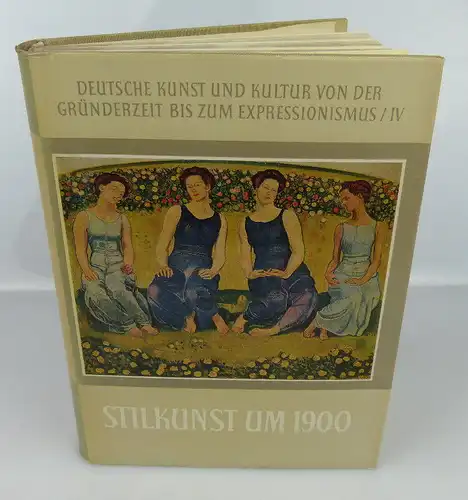 Buch: Stilkunst um 1900 mit 145 Abbildungen Akademie Verlag Berlin 1967 bu0821