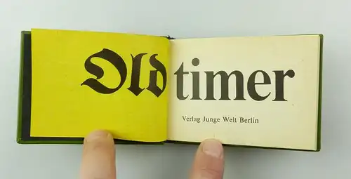 E10418 Minibuch Odtimer Verlag Junge Welt Berlin Auflage 1 DDR 1986