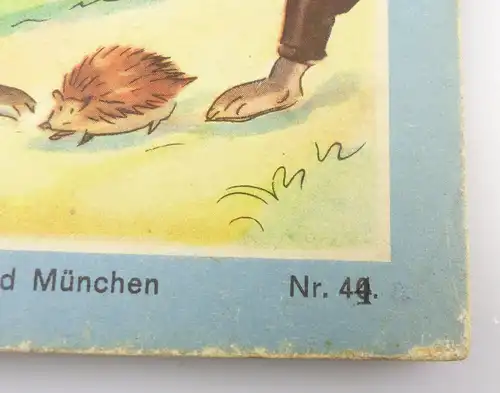 #e7575 Original altes Kinderbuch 1932 erschienen, Der Häslein Zeitvertreib