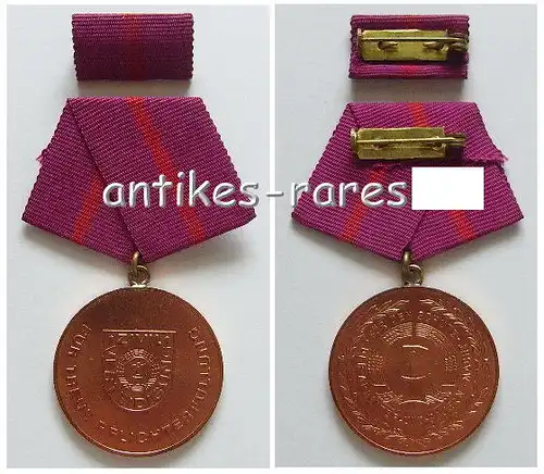 DDR Medaille Zivilverteidigung in Bronze