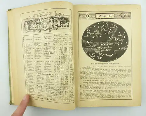 Buch: Jahrbuch der Berliner Morgen Zeitung Kalender 1897 e963