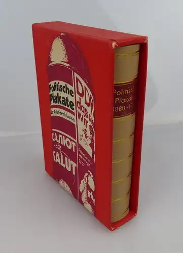 Minibuch: Politische Plakate Eine Auswahl 1888 - 1978 1. Auflage bu0411
