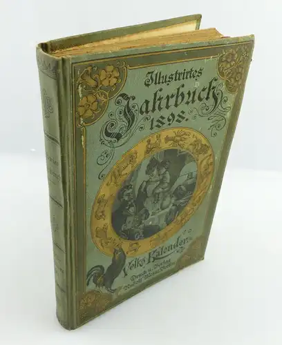 Buch: Illustriertes Jahrbuch Kalender für das Jahr 1898 Berlin e962