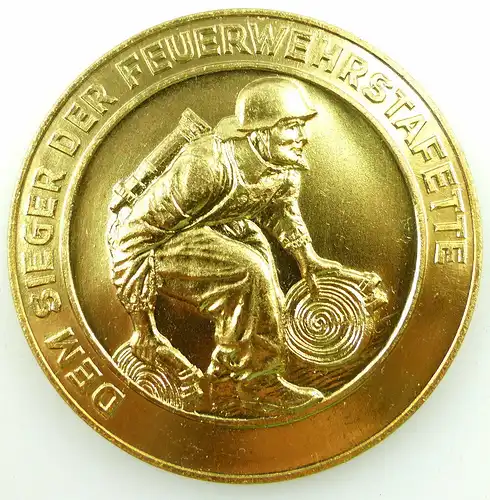 Medaille: Dem Sieger der Feuerwehrstafette Feuerwehrkampfsport e1599