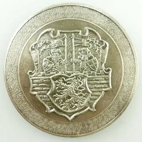 Medaille: 750 Jahre Stadt Mühlberg 1230-1980 silberfarben e1594