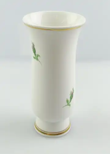 E10901 Meissen Porzellan Vase Rote Rose und Goldrand 2 Wahl