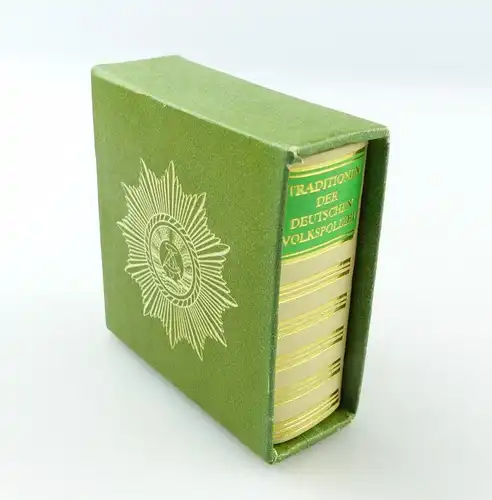 #e5880 Minibuch: Die Volkspolizei Offizin Andersen Nexö Leipzig 1979