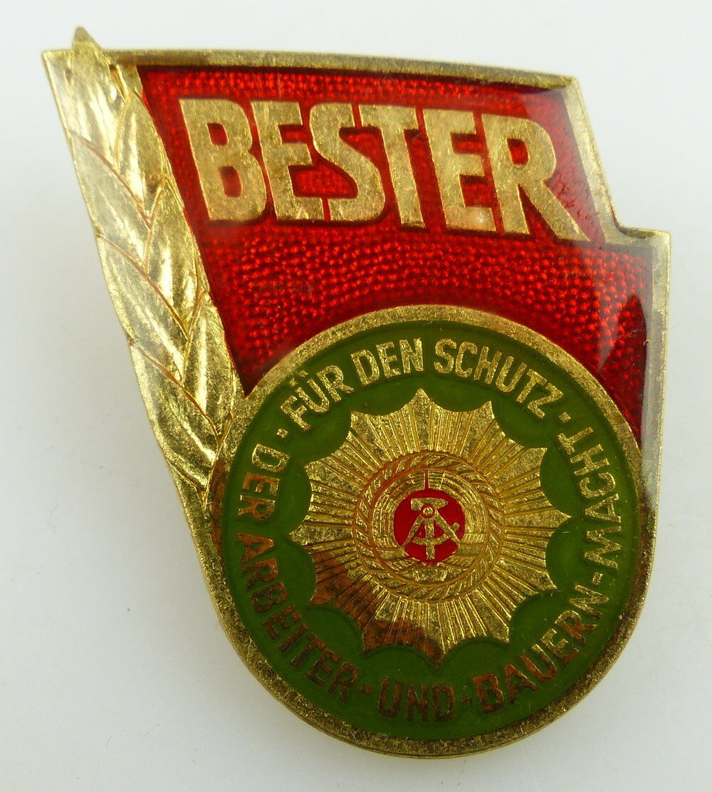 Bestenabzeichen: Bester Volkspolizei Stufe I vgl 396 e Band I Nr Orden3165 