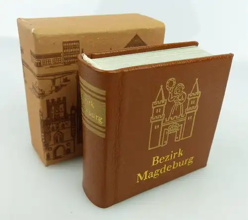 Minibuch Bezirk Magdeburg Offizin Andersen Nexö Verlag Zeit im Bild bu0848