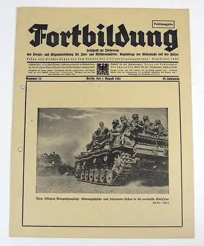 18 alte Zeitschriften Fortbildung Zivil- & Militäranwärter