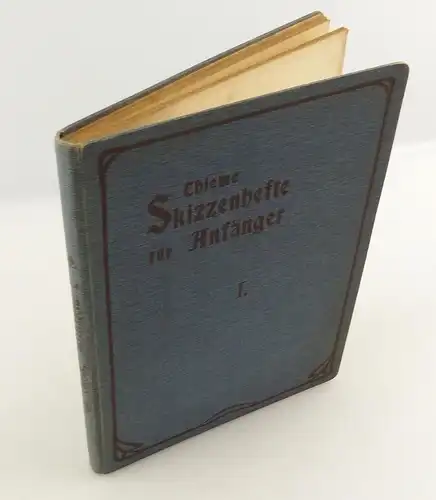 e11068 Professor Thieme und Elßner Skizzenhefte für Anfänger I von 1904