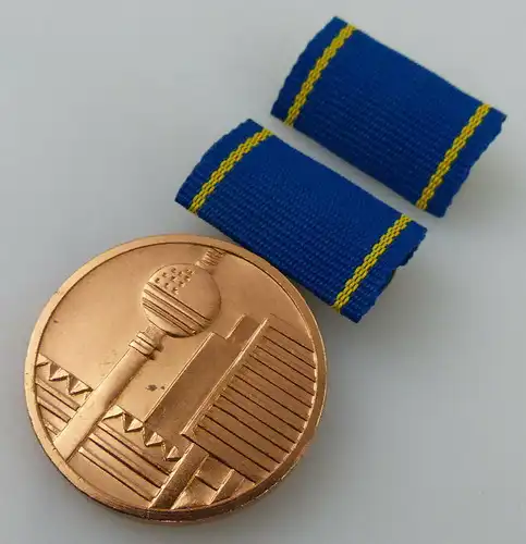 Medaille für hervorragende Leistungen im Bauwesen der DDR Bronze, Orden2283