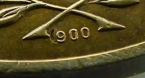 Medaille für treue Dienste in der NVA in 900 Silber, Punze 8 (Orden765)