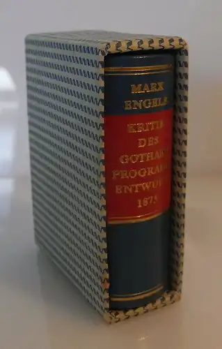 Minibuch: Kritik des Gothaer Programmentwurfs 1875 bu0082