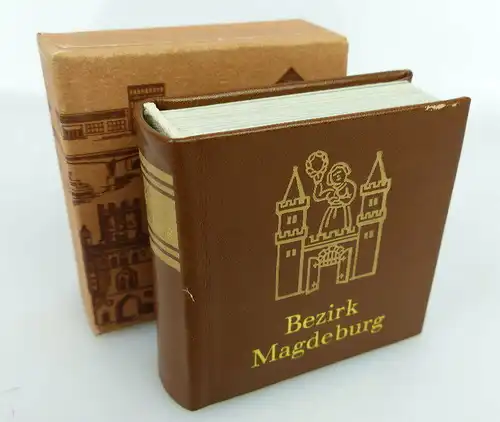 Minibuch Bezirk Magdeburg Verlag Zeit im Bild Dresden 1984 bu0783