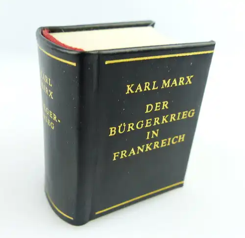 Minibuch : Karl Marx der Bürgerkrieg in Frankreich Dietz Verlag Berlin 1980 e090
