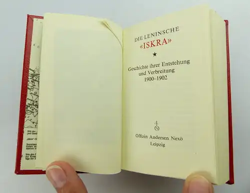 Minibuch: Die Leninsche ISKRA, VEB Fachbuchverlag Leipzig 1981 e306