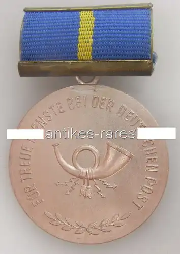 DDR Treudienstmedaille der Deutschen Post in Silber